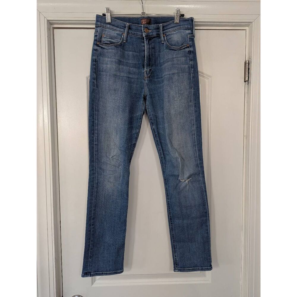 MOTHER Blue Skinny Jeans Classic Denim Style